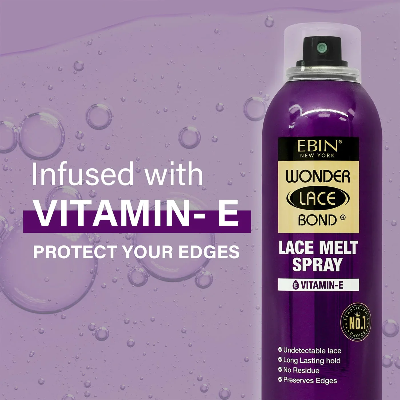 Ebin New York Wonder Lace Bond Lace Melt Spray 2.7oz - Image 6