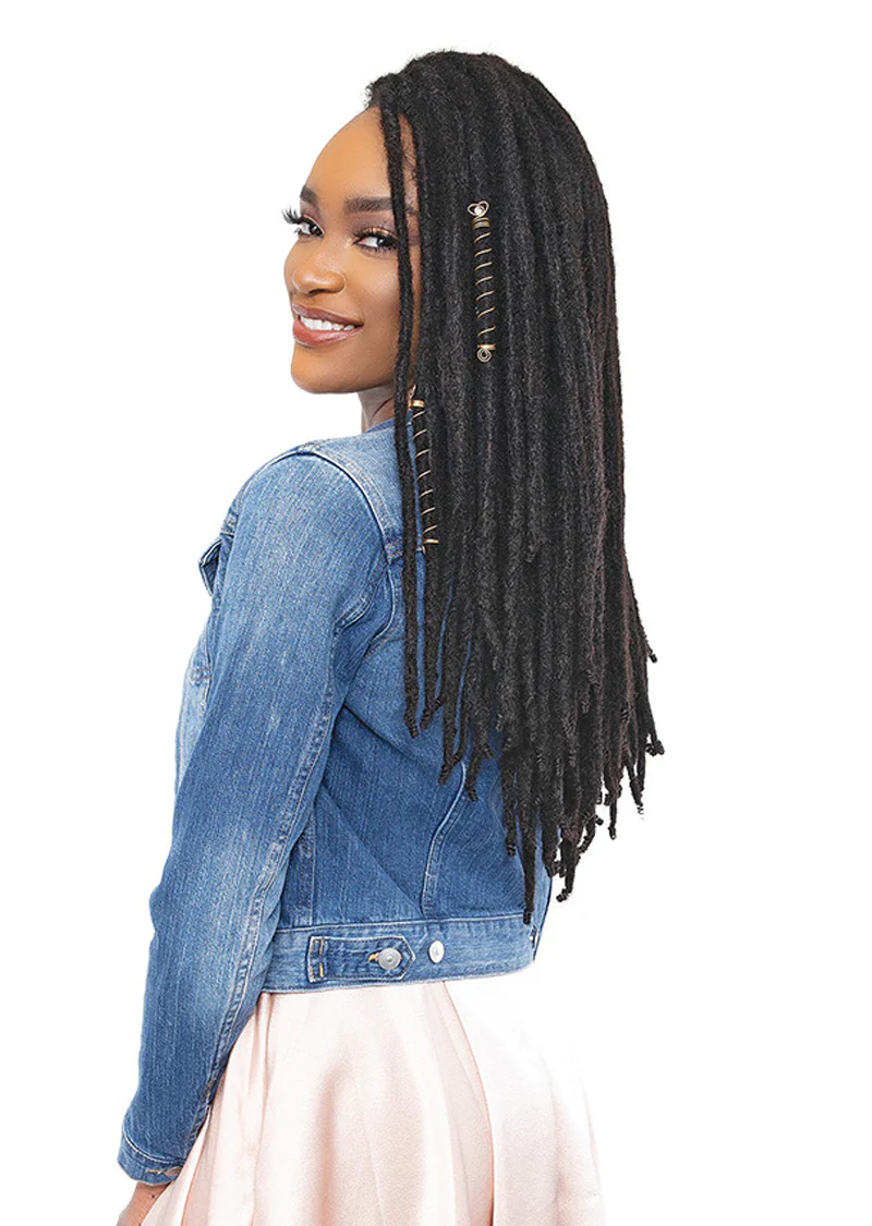 Femi Collection Edge Loc & Roll 100% Human Hair Locs - Image 4