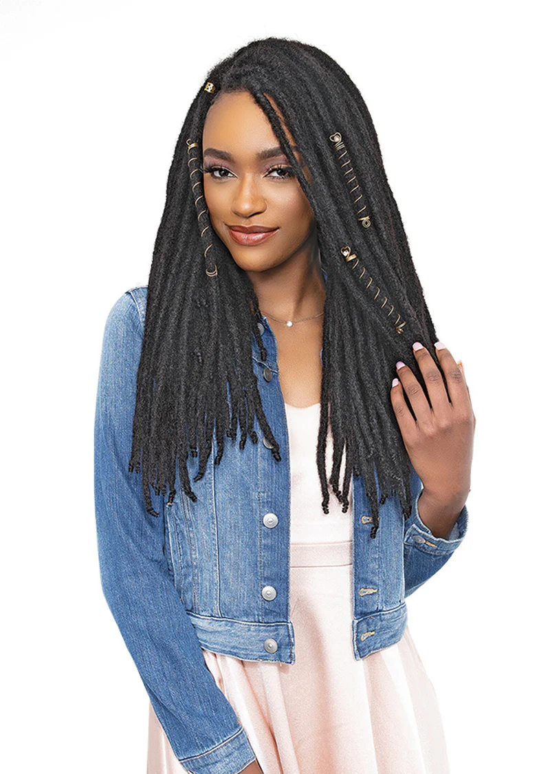 Femi Collection Edge Loc & Roll 100% Human Hair Locs - Image 5