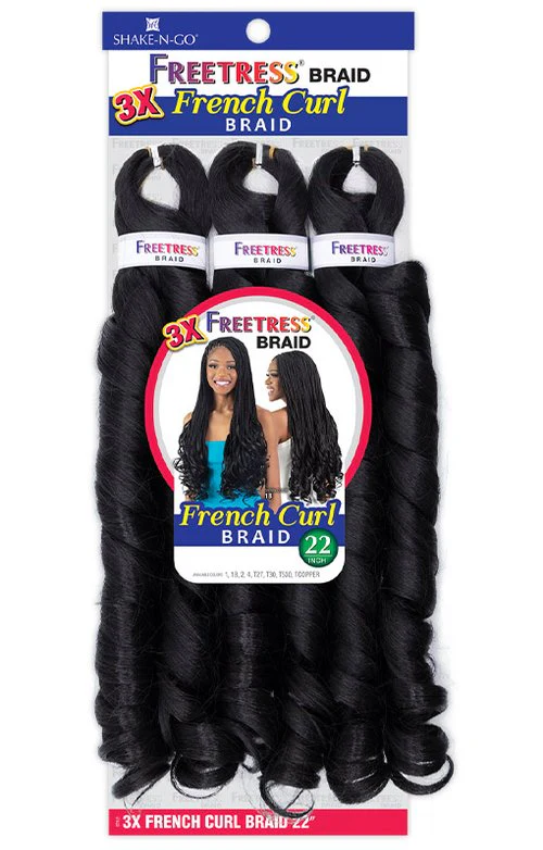 FREETRESS 3X FRENCH CURL BRAID 22" - Image 2