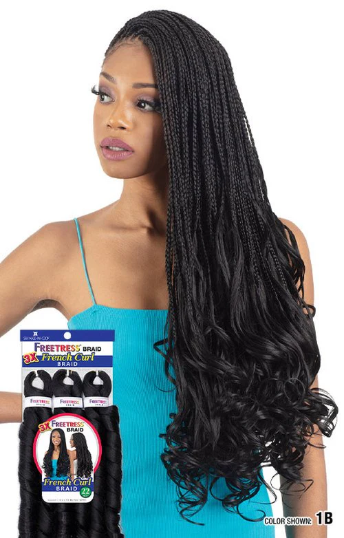 FREETRESS 3X FRENCH CURL BRAID 22" - Image 3