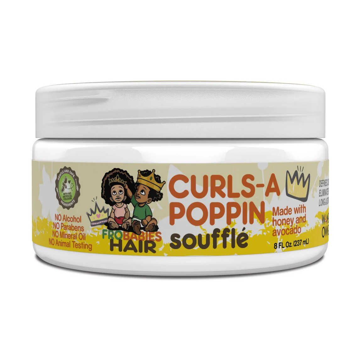 Fro Babies Hair Curls-A Poppin Soufflé 8oz