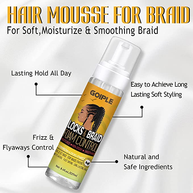 Goiple Locks & Braid Foam Control 8.4oz - Image 2