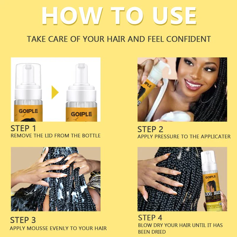 Goiple Locks & Braid Foam Control 8.4oz - Image 5