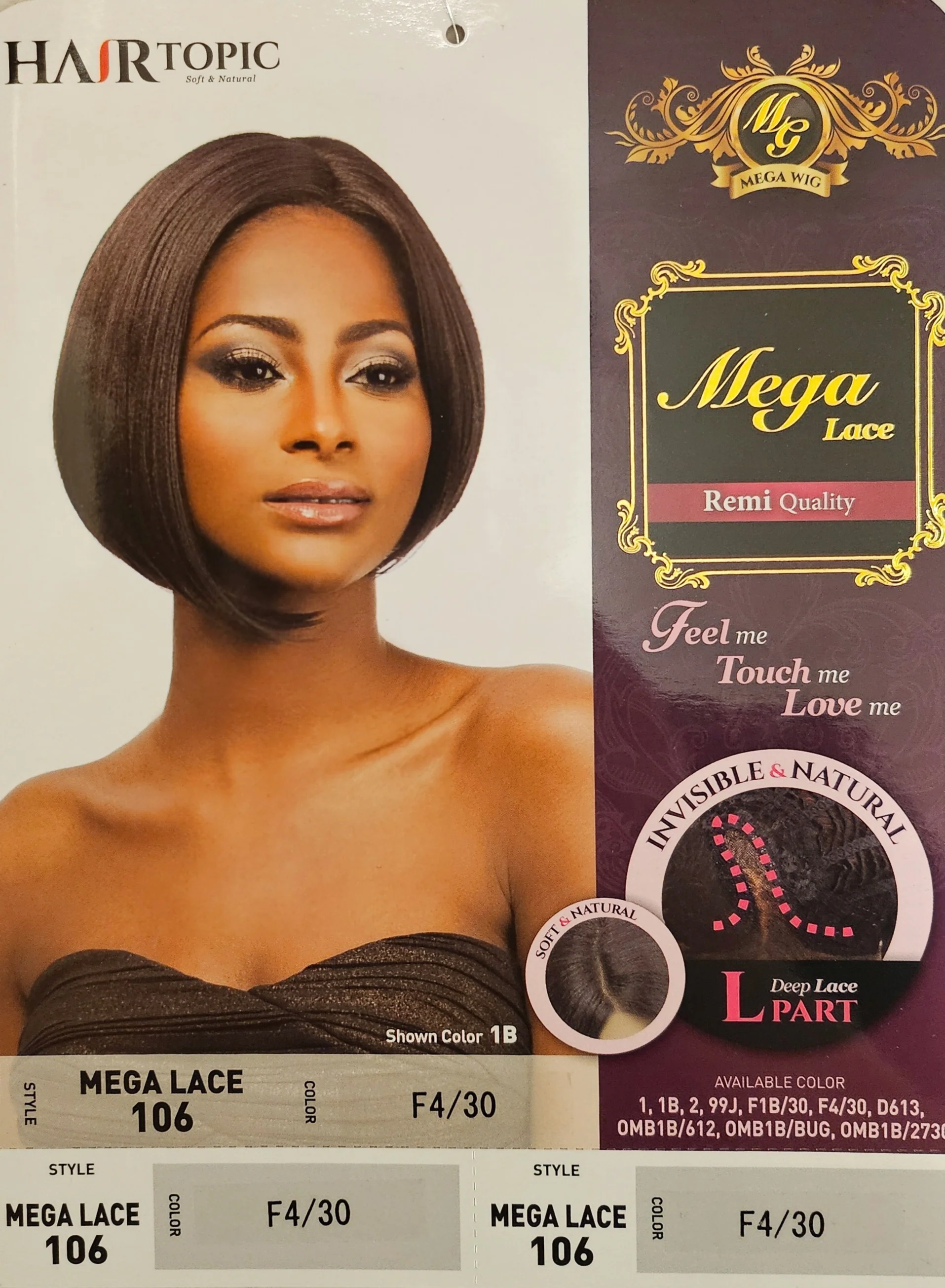 Hair Topic Synthetic Hair L-Part Mega Lace Wig - 106 - Image 2
