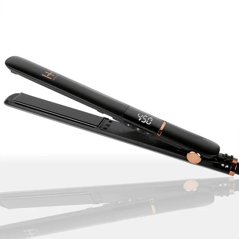 Hot & Hotter Extra Long Ceramic Plate Digital Flat Iron 1" #5897 - Image 2