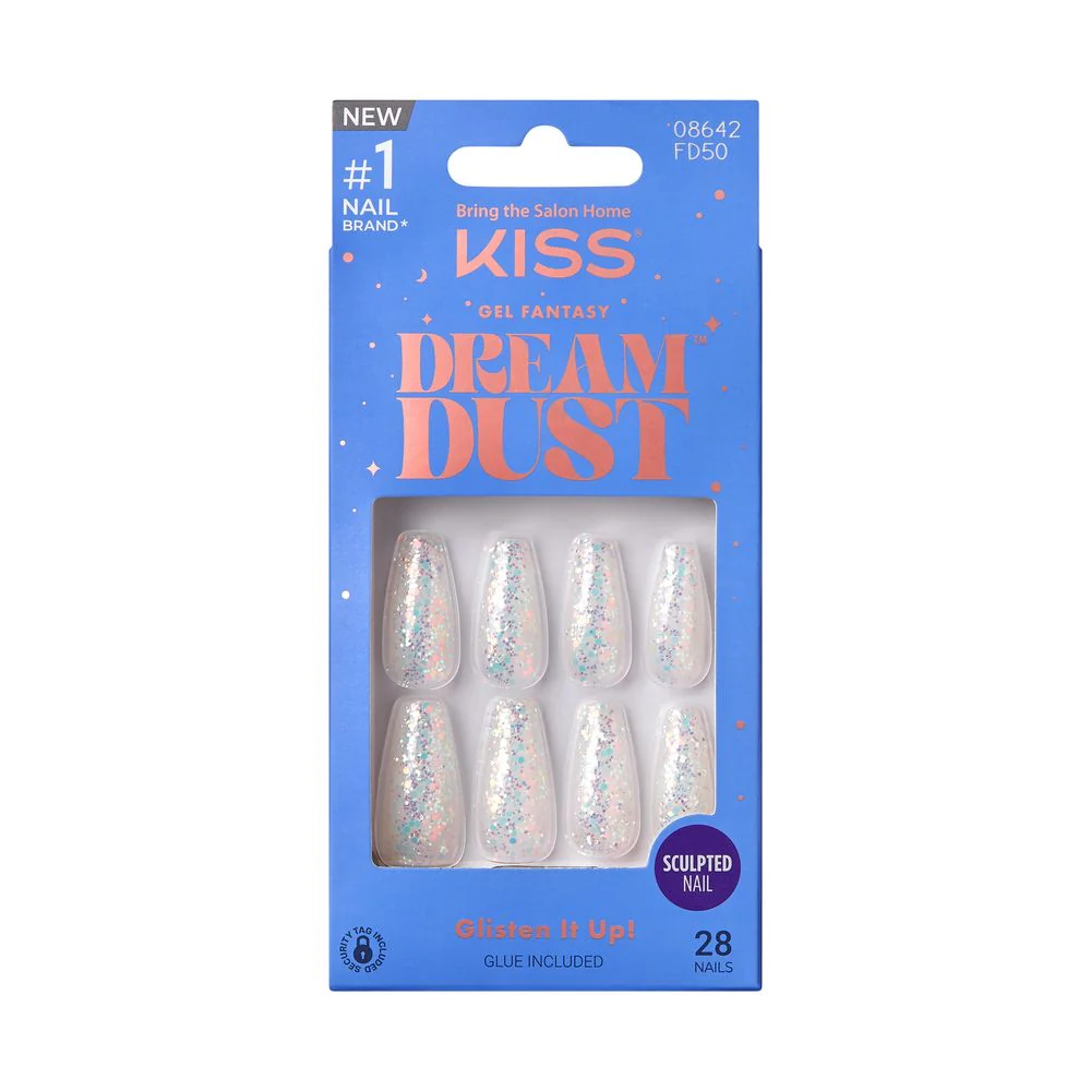 KISS Gel Fantasy Dream Dust Nails #FD50 (Clearance Sale)