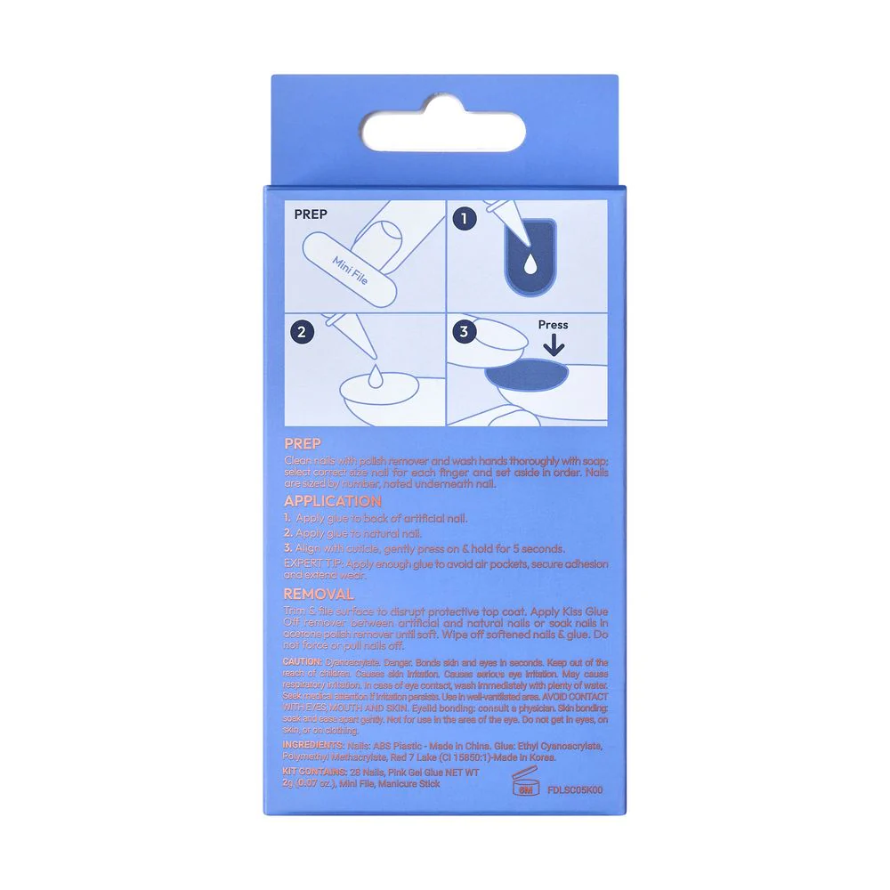 KISS Gel Fantasy Dream Dust Nails #FD50 (Clearance Sale) - Image 7