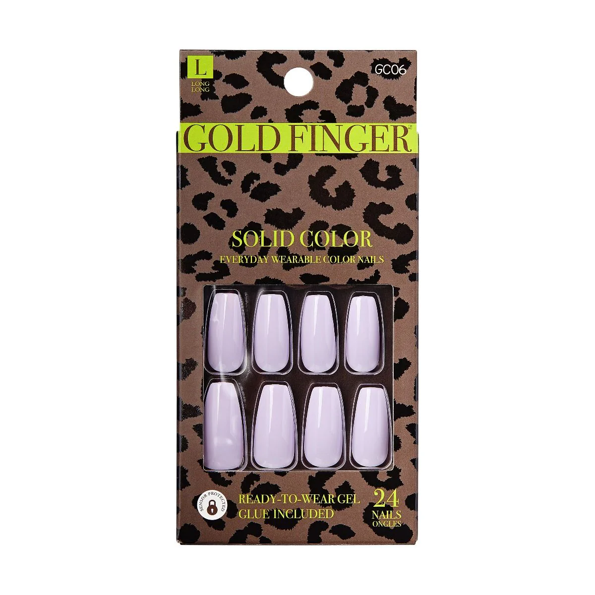 KISS Gold Finger Solid Color 24 Nails - #GC06