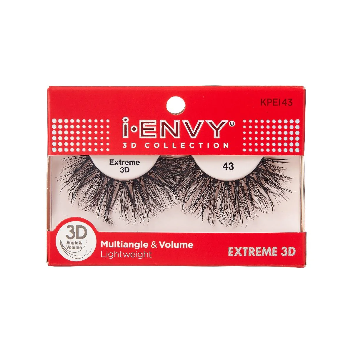 Kiss i•ENVY 3D Collection Eyelashes - EXTREME 3D - Image 10