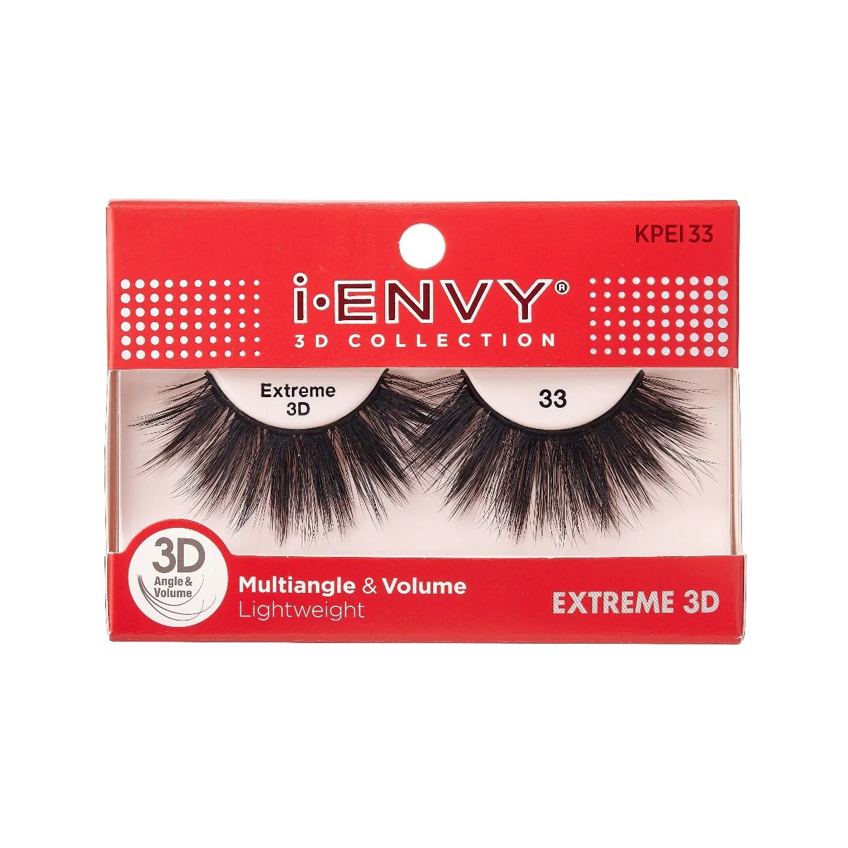 Kiss i•ENVY 3D Collection Eyelashes - EXTREME 3D - Image 3