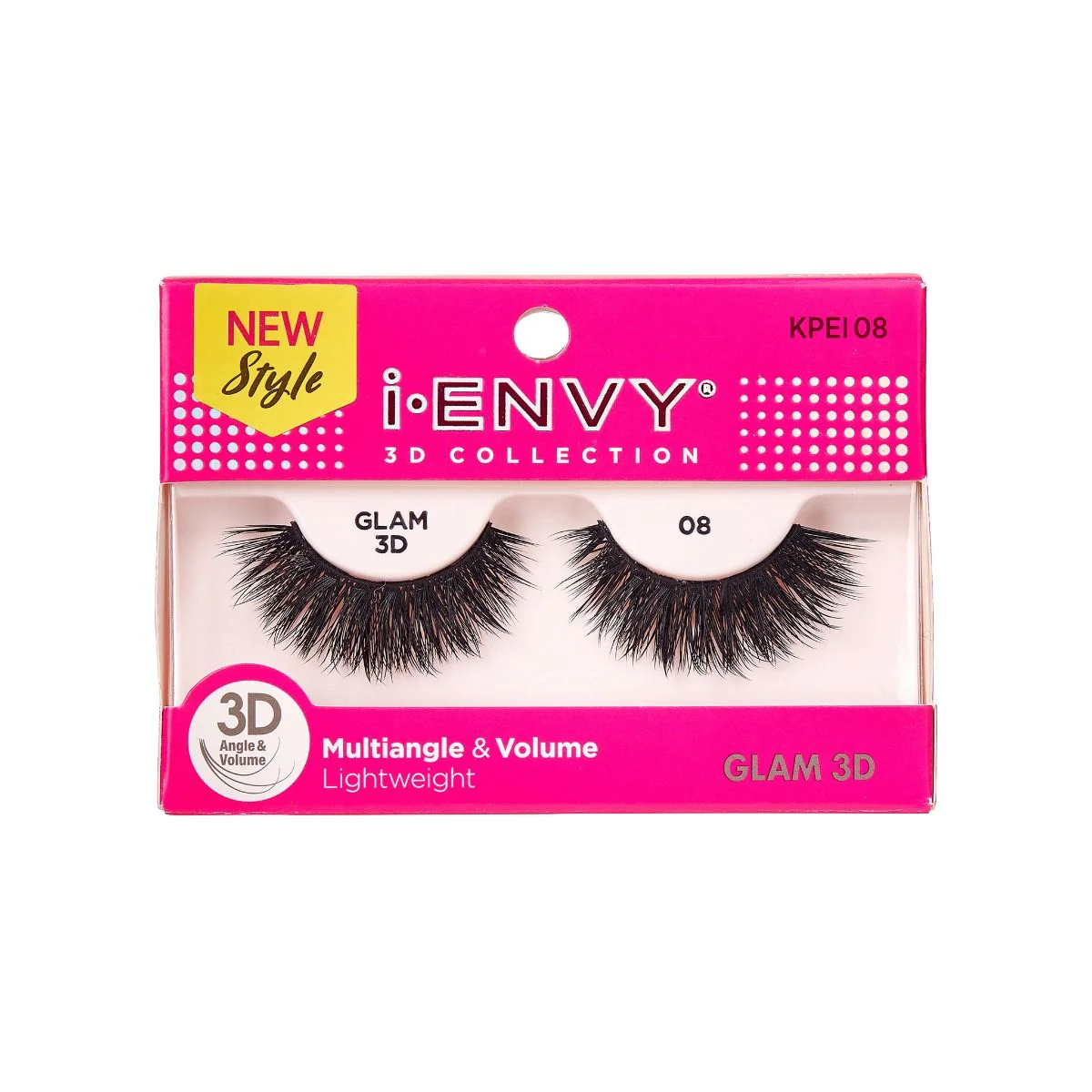 Kiss i•ENVY 3D Collection Eyelashes - GLAM 3D - Image 4