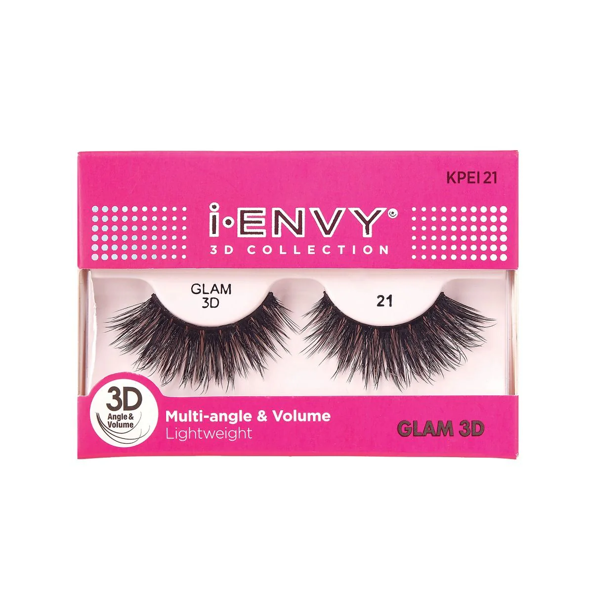 Kiss i•ENVY 3D Collection Eyelashes - GLAM 3D - Image 5