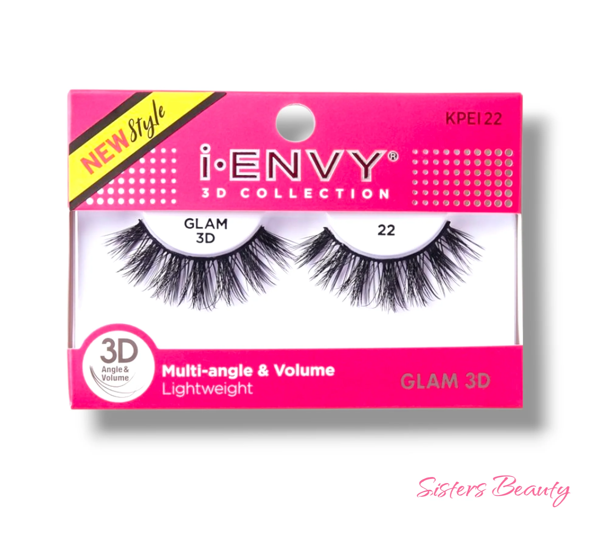 Kiss i•ENVY 3D Collection Eyelashes - GLAM 3D - Image 9