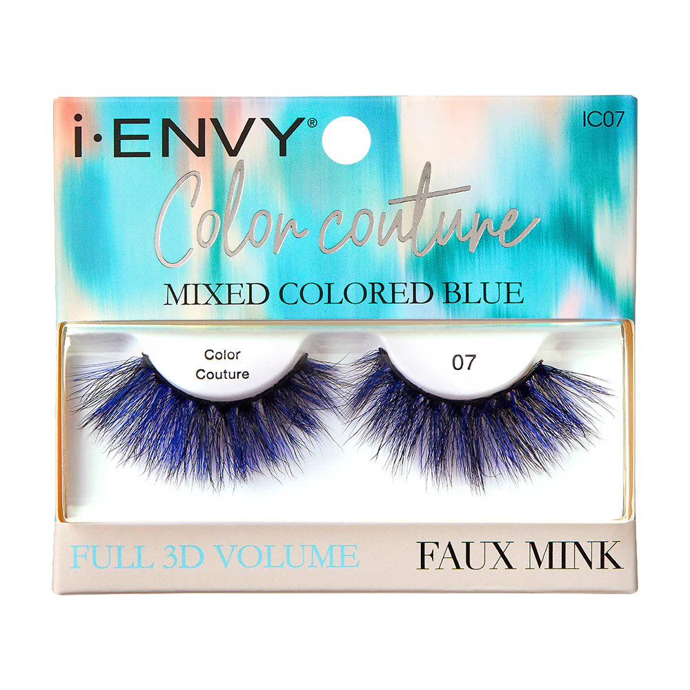 Kiss i•ENVY Color Couture Faux Mink Mixed Colored Eyelashes - Image 5