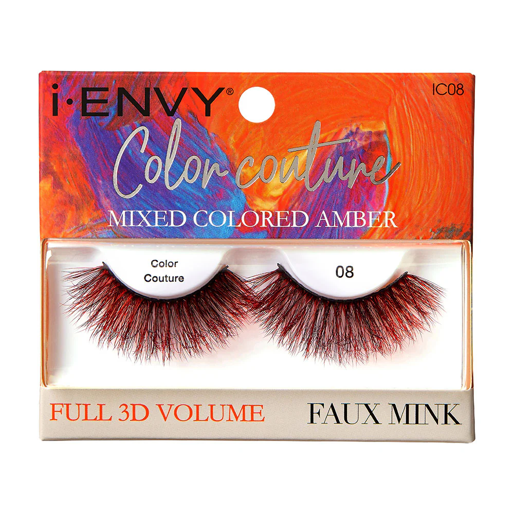 Kiss i•ENVY Color Couture Faux Mink Mixed Colored Eyelashes - Image 7