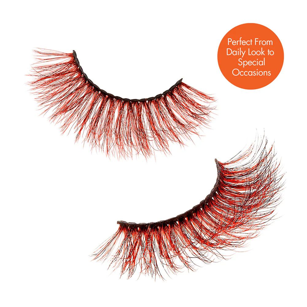 Kiss i•ENVY Color Couture Faux Mink Mixed Colored Eyelashes - Image 8