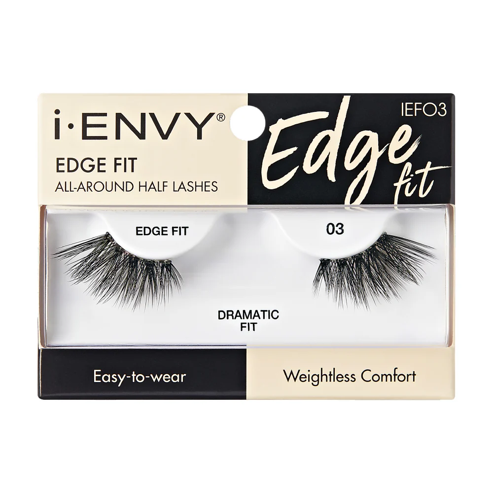 Kiss i•ENVY EDGE FIT All-Around Half Lashes - Image 3
