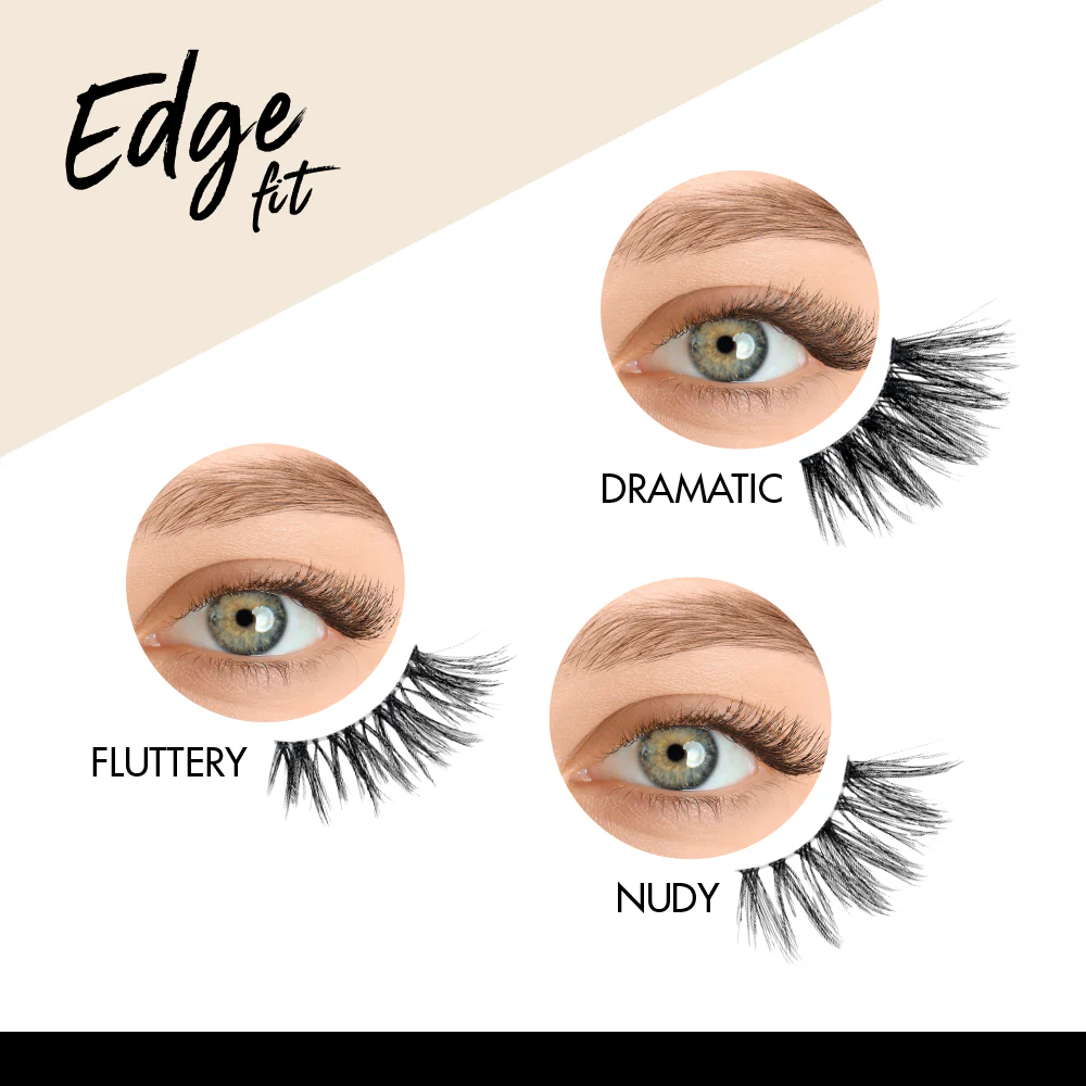 Kiss i•ENVY EDGE FIT All-Around Half Lashes - Image 4
