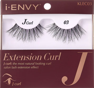 Kiss i•ENVY Extension Curl Collection Eyelashes - J Curl - Image 3