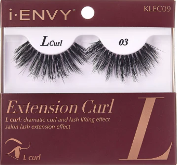 Kiss i•ENVY Extension Curl Collection Eyelashes - L Curl - Image 3