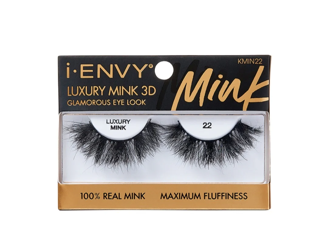 Kiss i•ENVY Luxury Mink 3D Eyelashes - Image 10