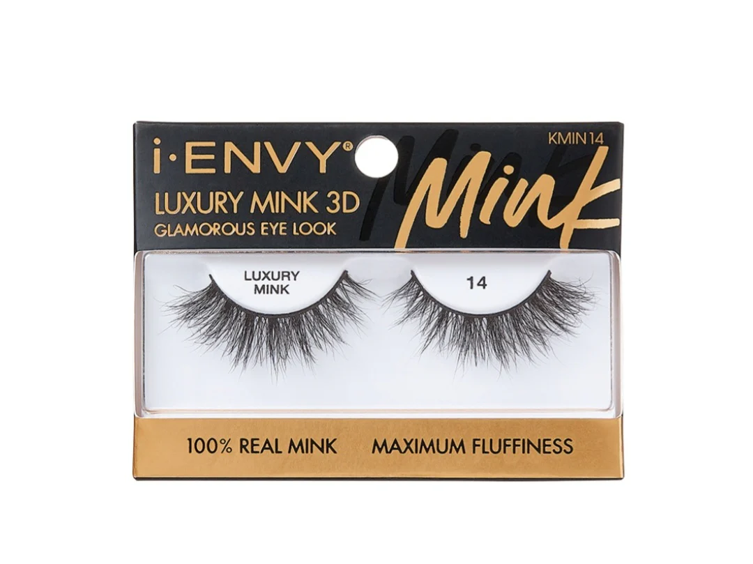 Kiss i•ENVY Luxury Mink 3D Eyelashes - Image 2