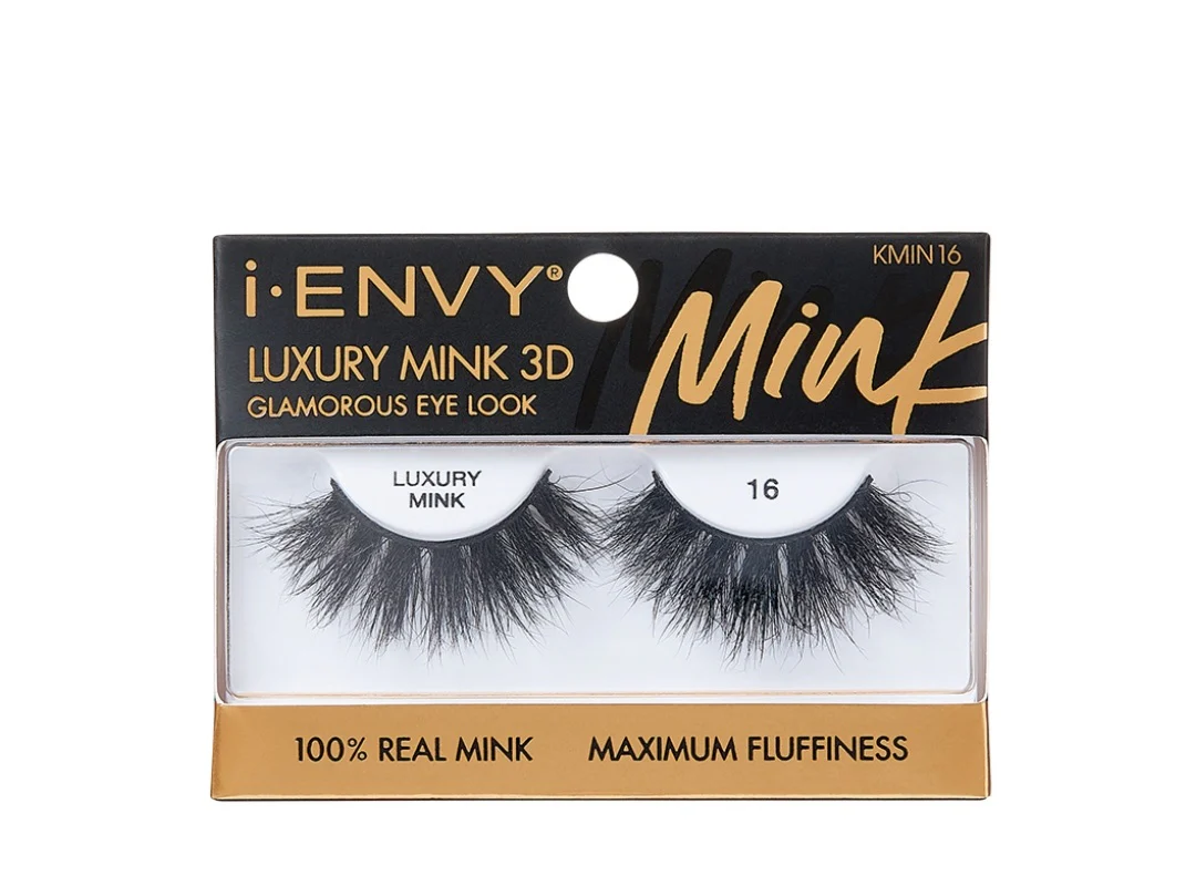 Kiss i•ENVY Luxury Mink 3D Eyelashes - Image 4