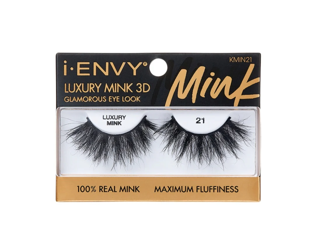 Kiss i•ENVY Luxury Mink 3D Eyelashes - Image 9