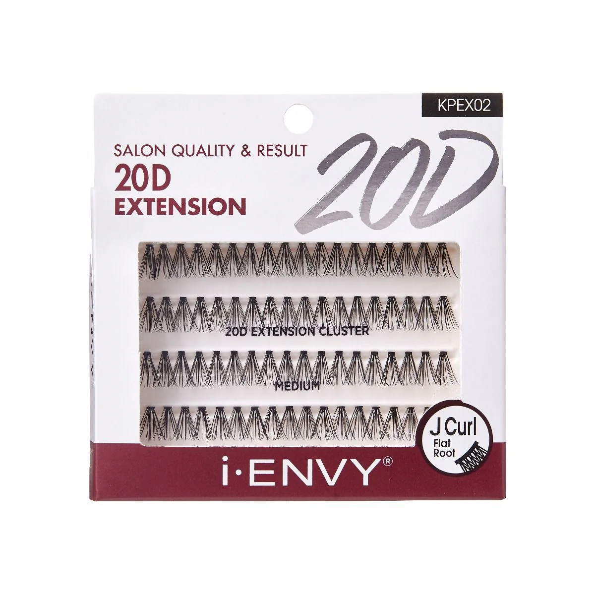 Kiss iā¢ENVY Salon Quality & Result 20D Extension