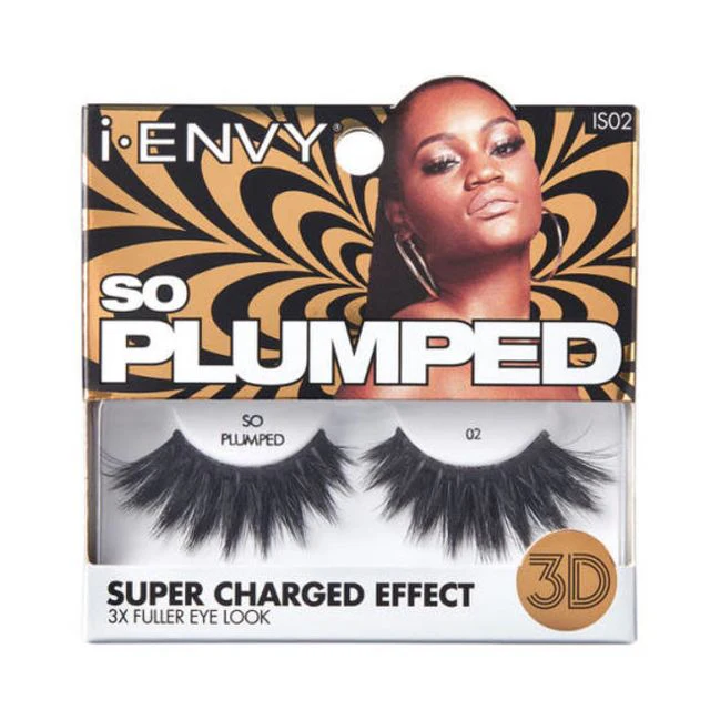 Kiss i•ENVY So Plumped 3D Eyelashes - Image 2