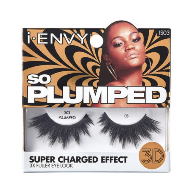 Kiss i•ENVY So Plumped 3D Eyelashes - Image 3