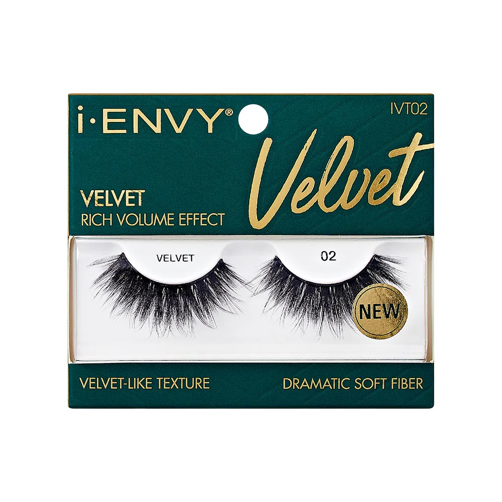 Kiss i•ENVY Velvet Rich Volume Effect Lashes - Image 2
