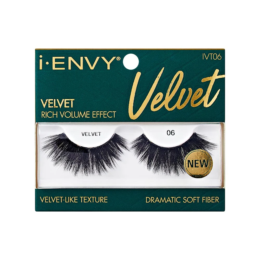 Kiss i•ENVY Velvet Rich Volume Effect Lashes - Image 6