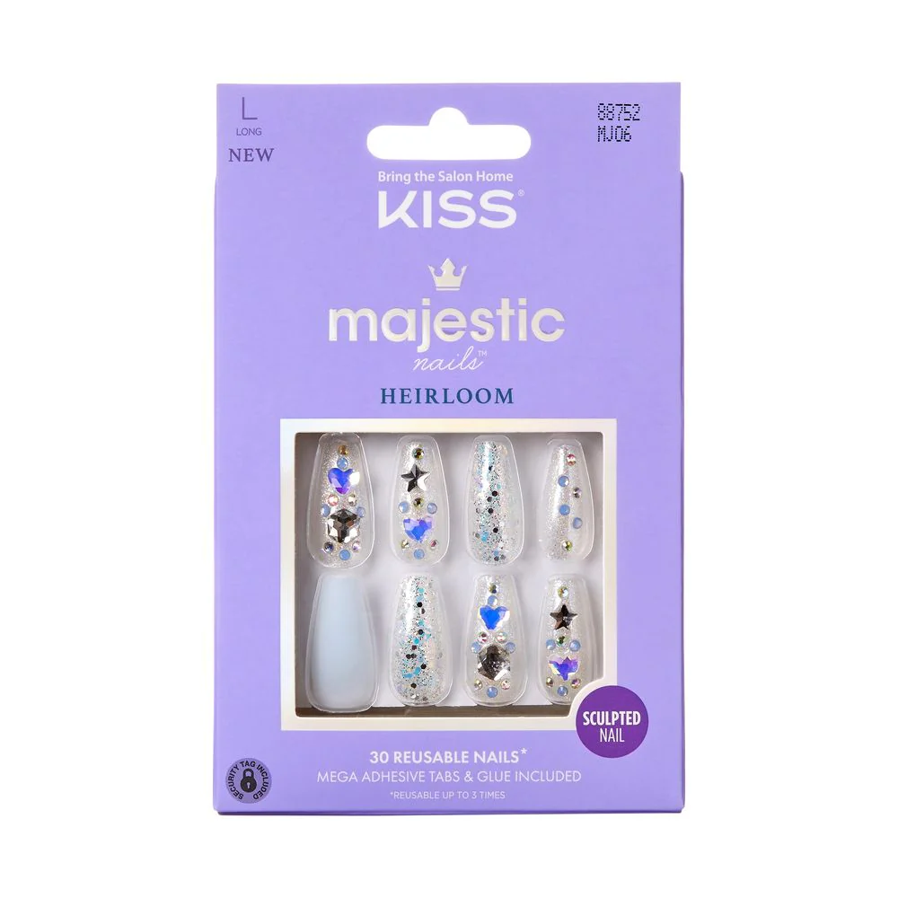 Kiss Majestic Heirloom Sculpted 30 Nails #MJ06