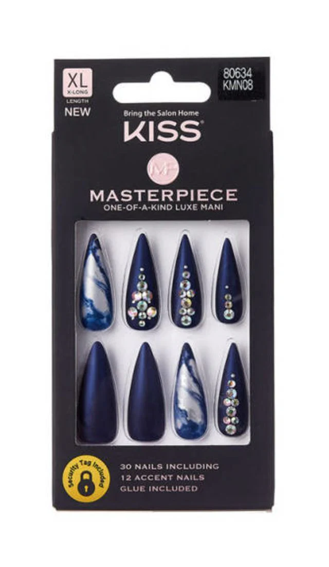 KISS Masterpiece One-Of-A-Kind Luxe Mani 30Nails #KMN08