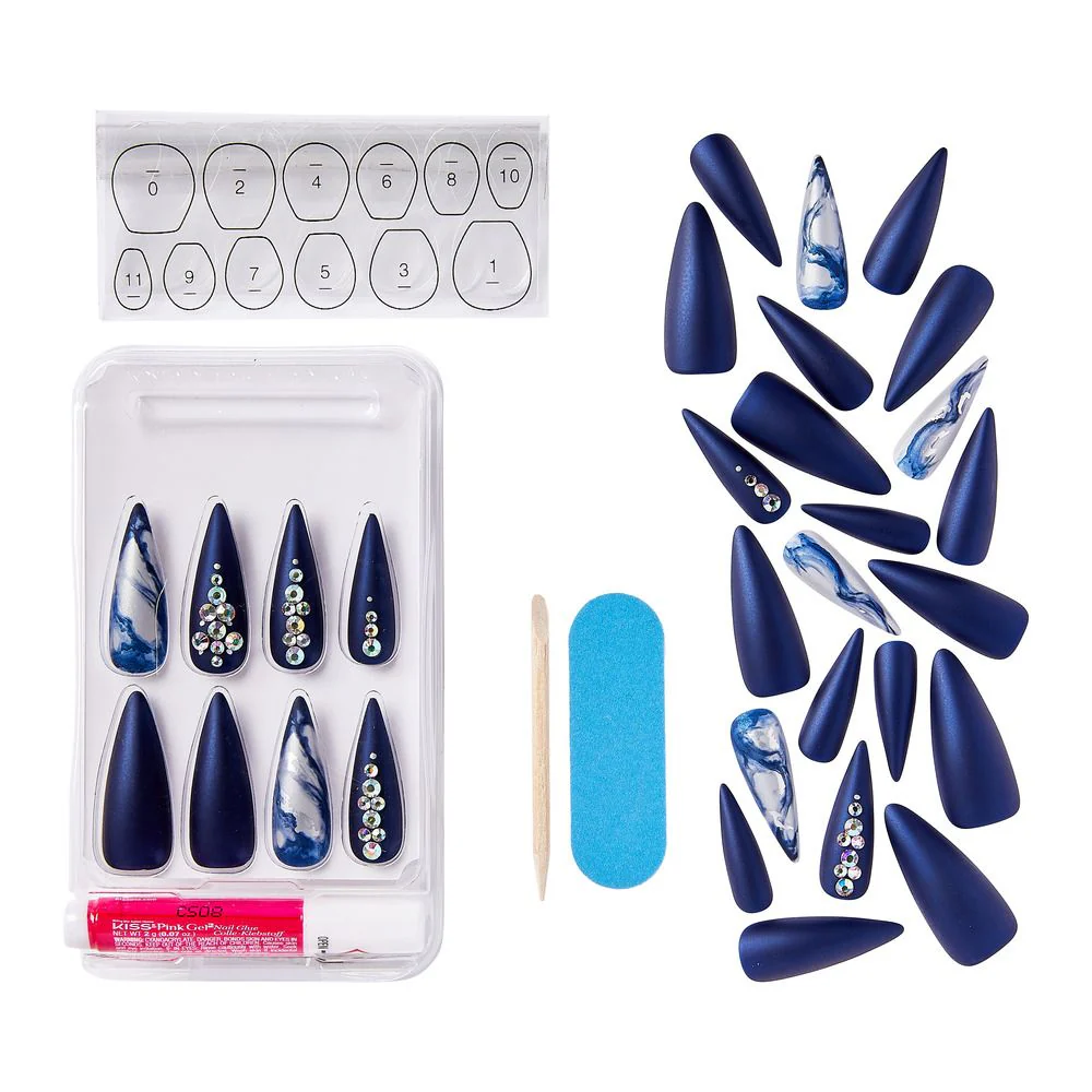 KISS Masterpiece One-Of-A-Kind Luxe Mani 30Nails #KMN08 - Image 2