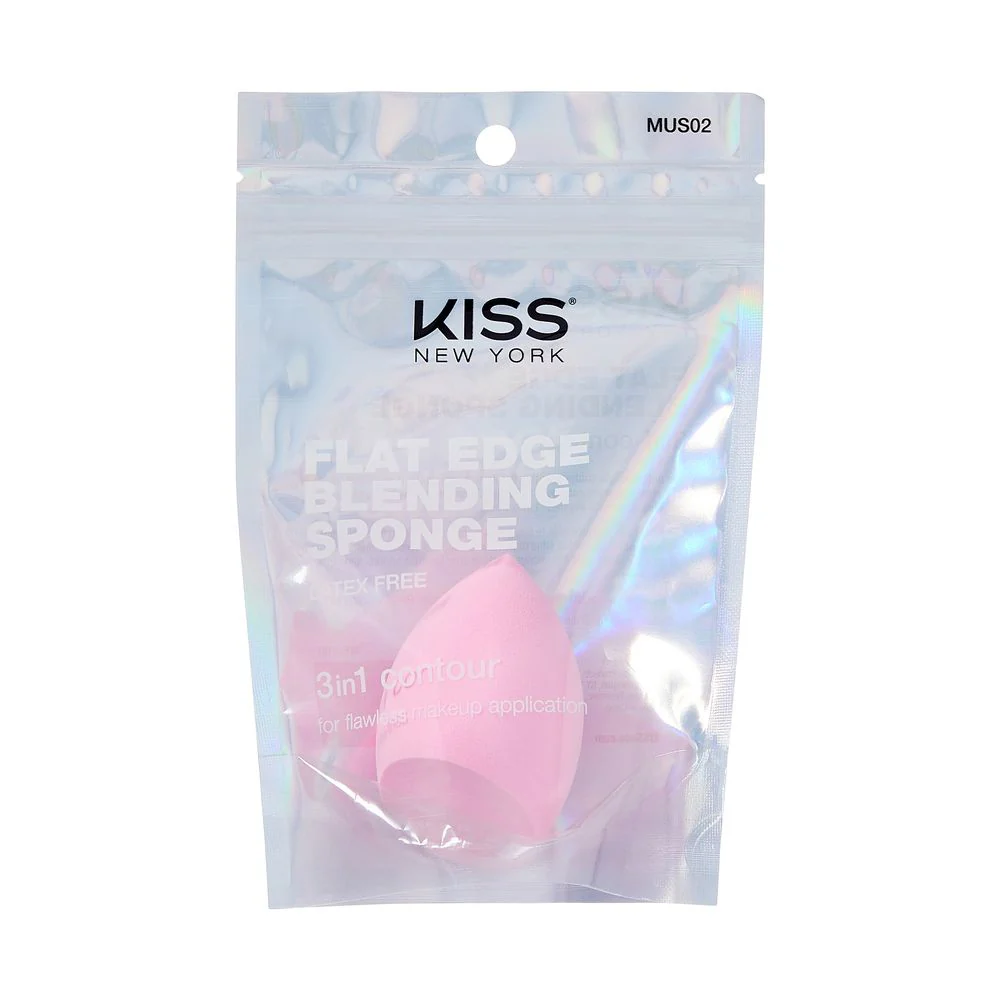 Kiss New York Professional Makeup Flat-Edge Sponge #MUS02
