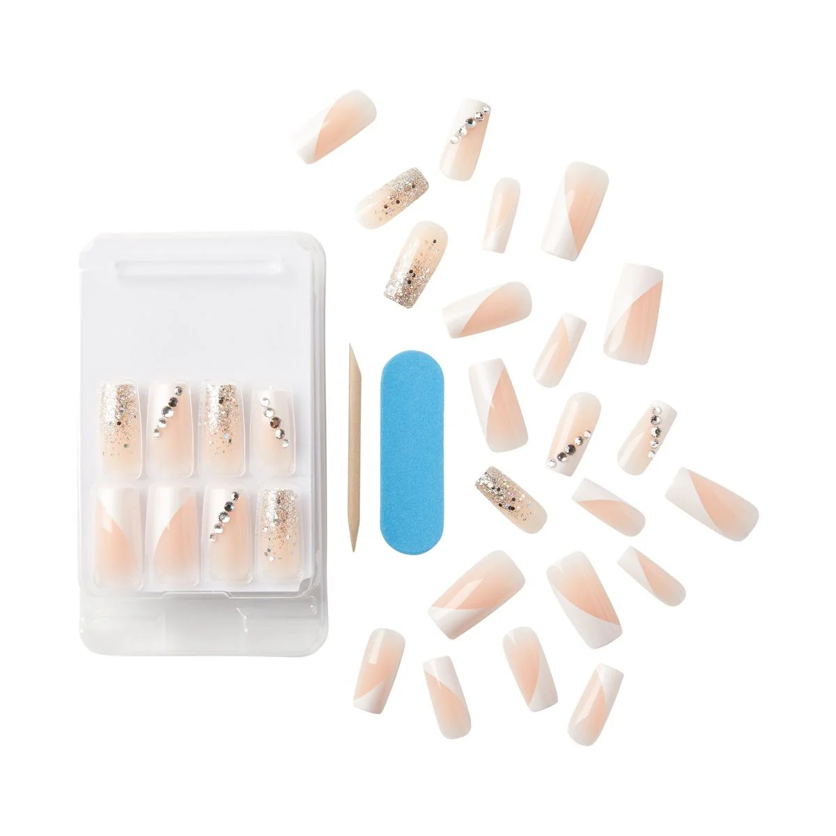 KISS Premium Classy 30 Nails #CSP02 - Image 2