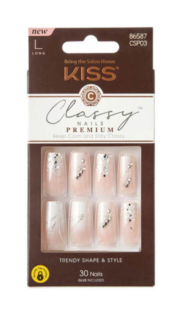 KISS Premium Classy 30 Nails #CSP03