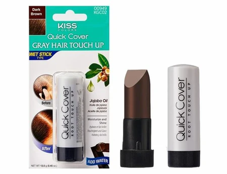 Kiss Quick Cover Gray Hair Touch Up Wet Stick - Image 3