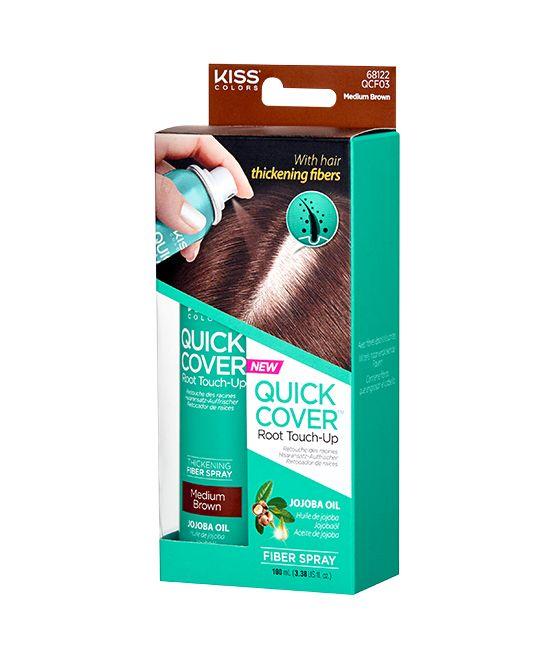 Kiss Quick Cover Root Touch-Up Fiber Spray - Image 3