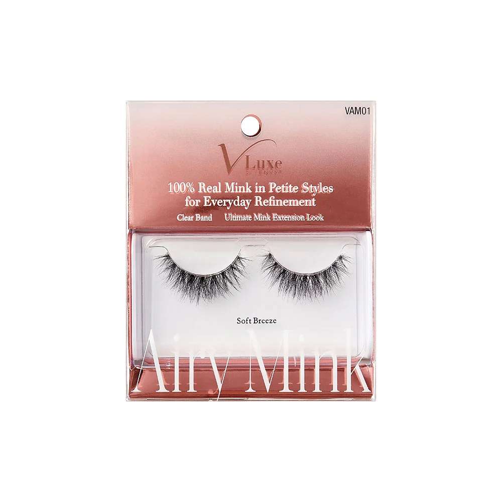Kiss V-Luxe by iEnvy Airy Mink Lashes - Image 2