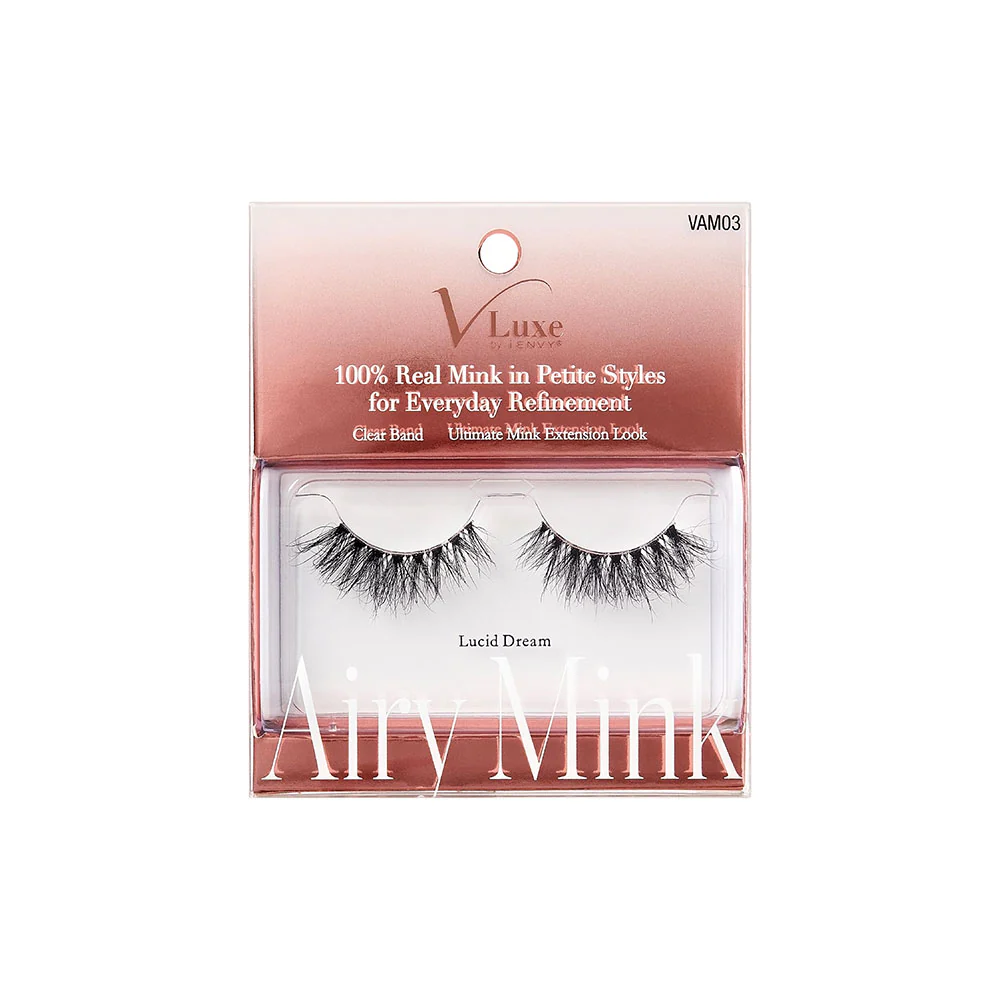 Kiss V-Luxe by iEnvy Airy Mink Lashes - Image 6