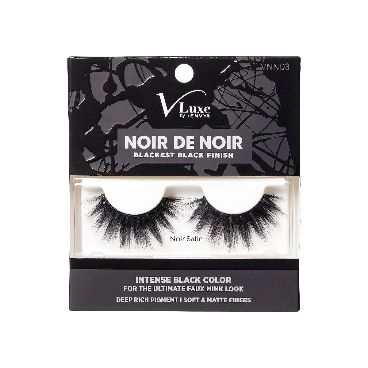 Kiss V-Luxe by iEnvy Noir De Noir Eyelashes - Image 3
