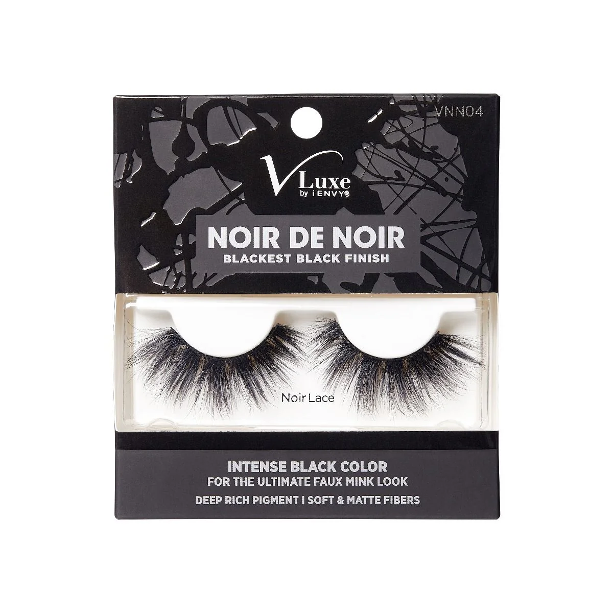 Kiss V-Luxe by iEnvy Noir De Noir Eyelashes - Image 4