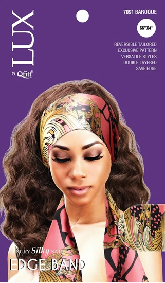 Lux by Qfitt Luxury Silky Satin Edge Band #7091 Assort - Image 2