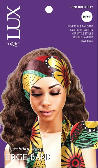 Lux by Qfitt Luxury Silky Satin Edge Band #7091 Assort - Image 4