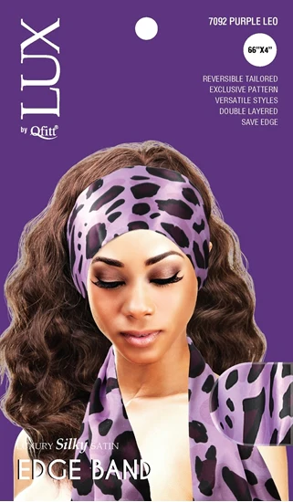 Lux by Qfitt Luxury Silky Satin Edge Band #7092 Assort