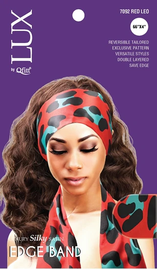 Lux by Qfitt Luxury Silky Satin Edge Band #7092 Assort - Image 2
